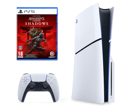 Konsola PS5 Sony PlayStation 5 Slim + Assassin's Creed Shadows